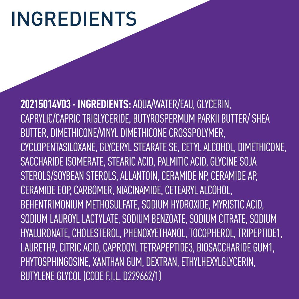 Skin Renewing Night Cream, Niacinamide, Peptide Complex, and Hyaluronic Acid Moisturizer for Face, 1.7 Ounce, Packaging May Vary